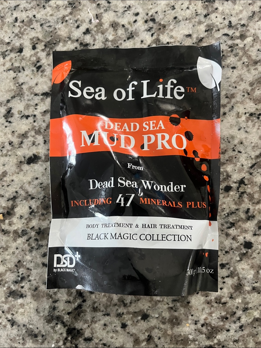 Sea of Life Dead Sea Mud Pro Black Body & Hair Treatment